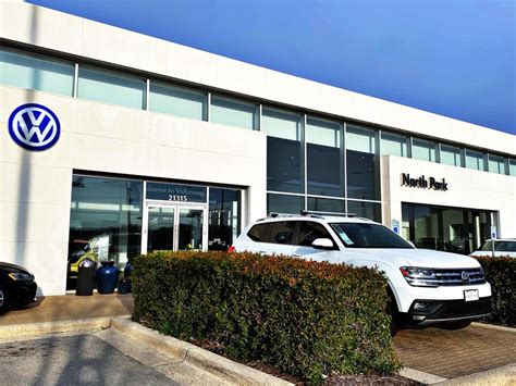 North park vw - North Park Volkswagen - Service Center, Volkswagen - Dealership Ratings. 21315 Interstate Highway 10, San Antonio, Texas 78257. Directions. Sales: …